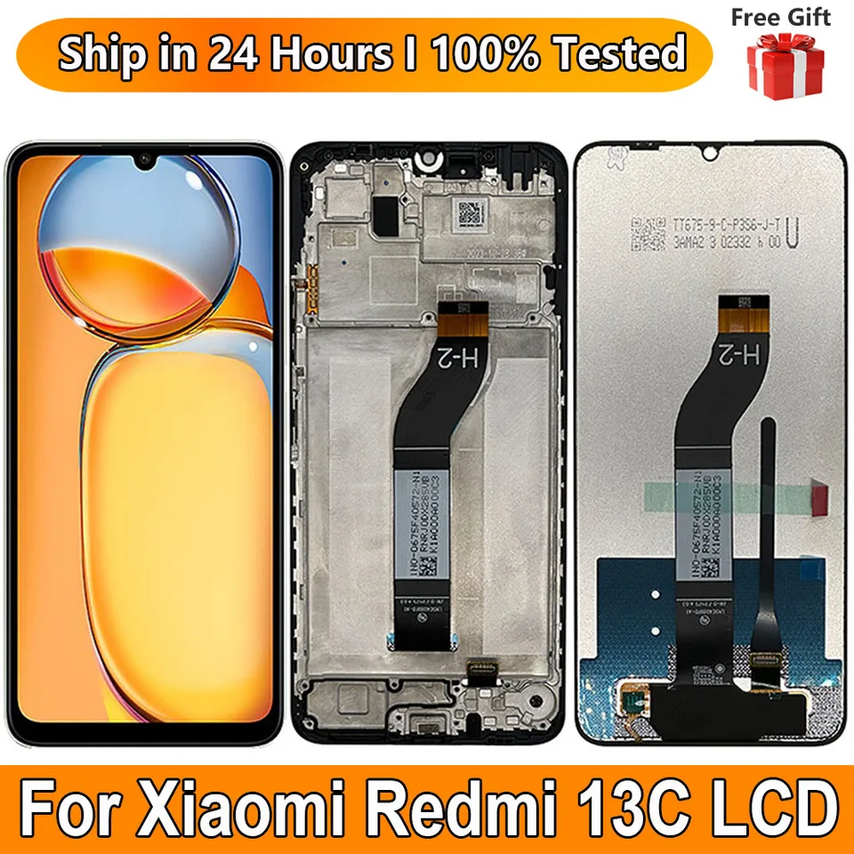 6.74“New For Xiaomi Redmi 13C LCD Display Touch Screen