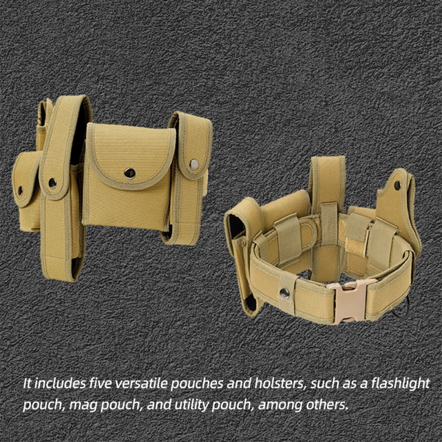 ミリタリー　弾帯6点セット Adjustable Heavy Duty 6 In 1 Utility Belt Law Enforcement