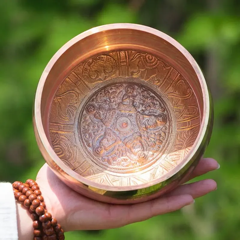 

Nepal Singing Bowl Handmade Tibetan Singing Bowls Professional Small Meditation Massage Yoga Percussion Instruments Accessories