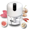 Electric Mini Garlic Vegetable Chopper Garlic Masher Portable Chopper Multi Function Meat Grinder Masher Machine  Usb Charging 5