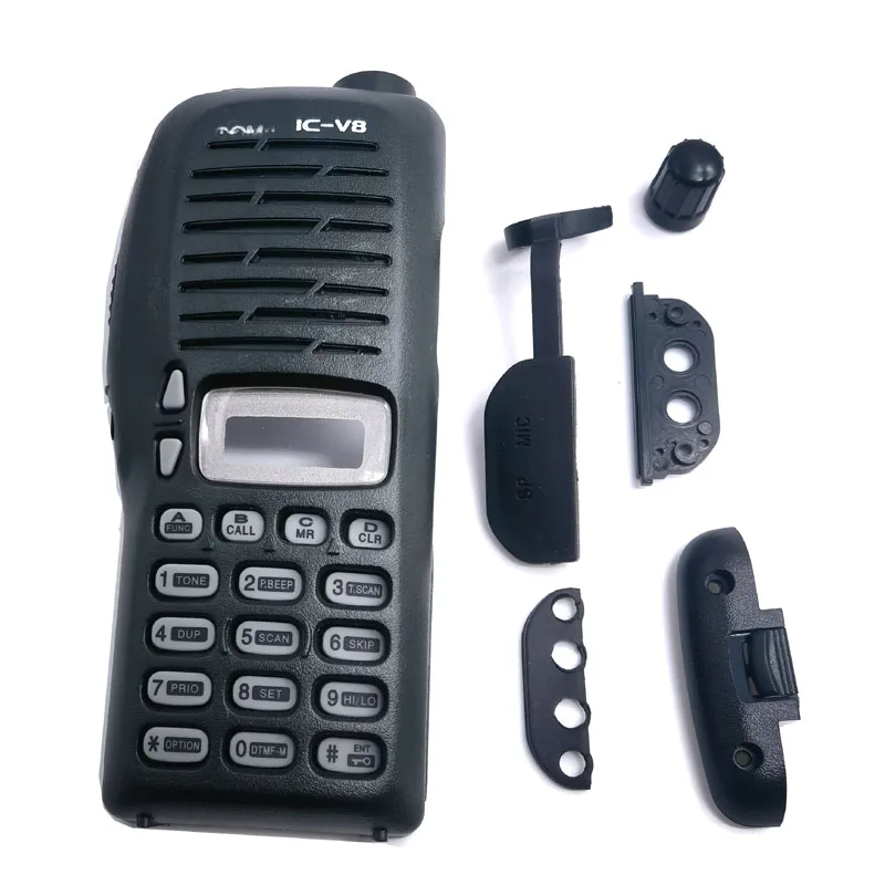 Icom IC-V8 Two Way Radio Replacement Front Cover Outer Case Housing Cover Shell For IC V8 ICV8 Walkie Talkie Accessories