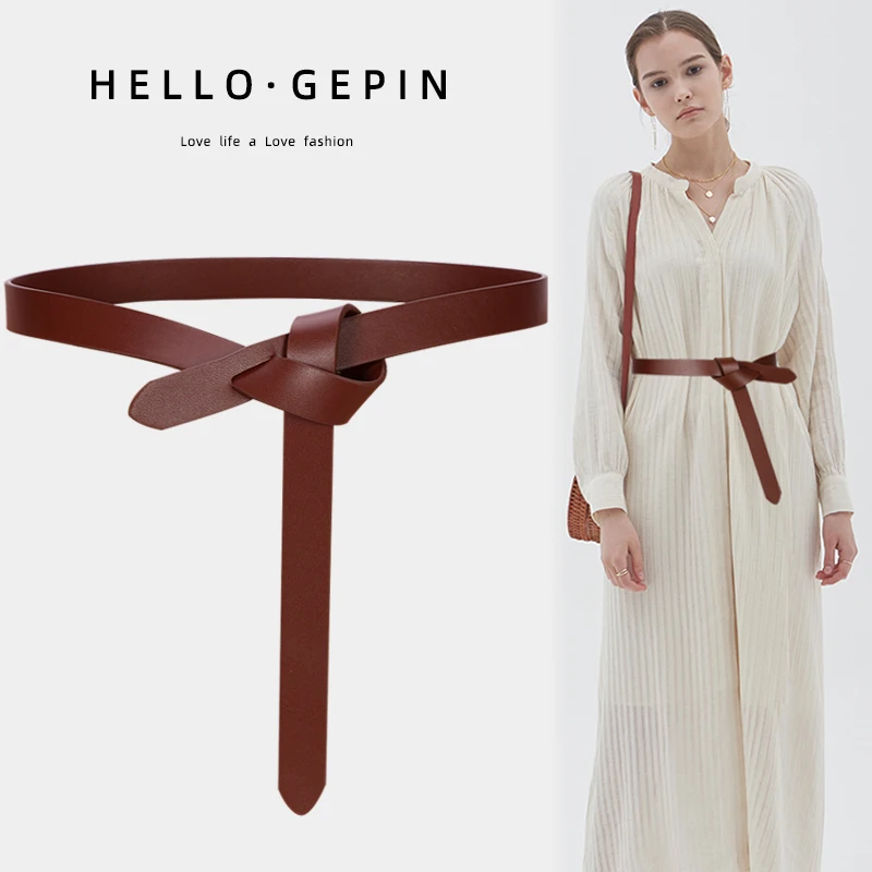 

Женский кожаный ремень X6115, Женский декоративный пояс, пояс для костюма, модный пояс с застежкой, модный пояс