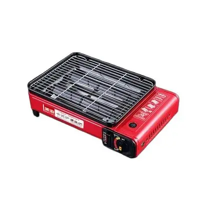 Griglia Pieghevole Da Campeggio 30x16 Cm In Acciaio Inox - Barbecue Portatile Con Custodia Per Esterni