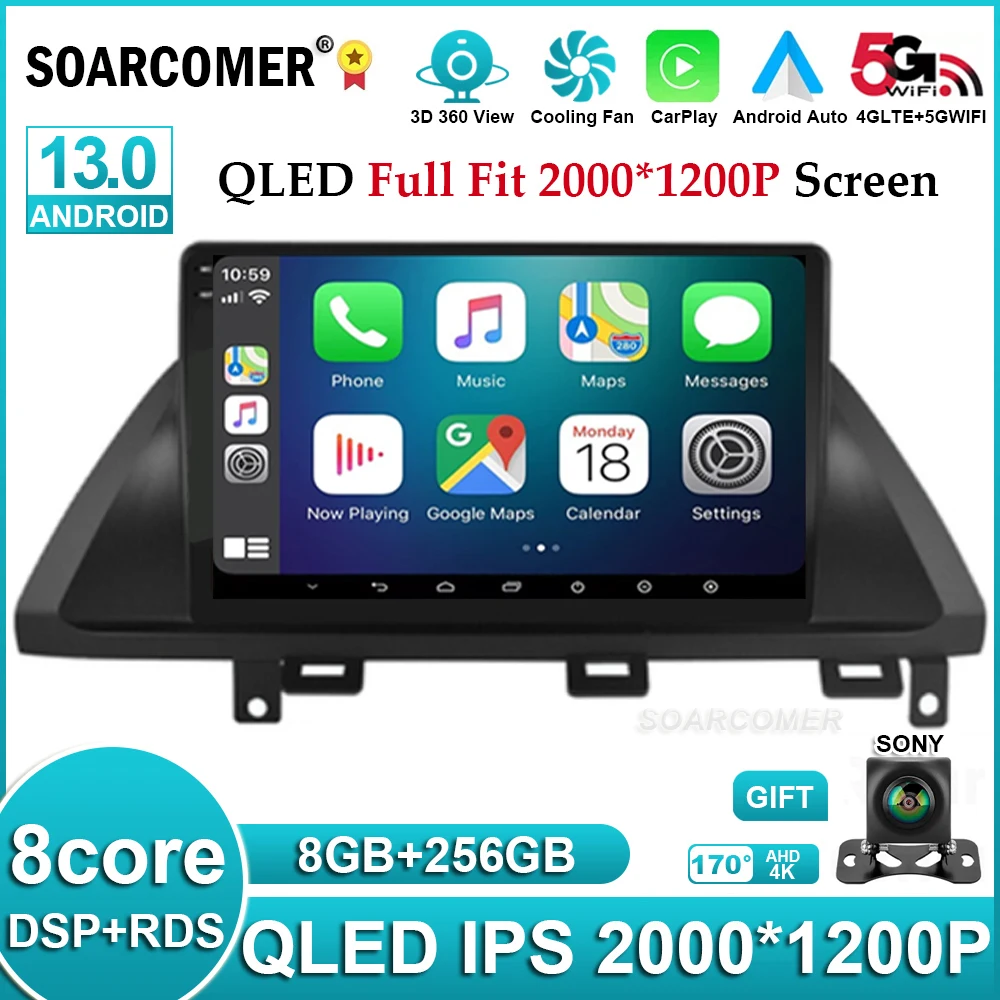 

10 Inch Android 13 For Honda Odyssey 2005 - 2010 Car Radio Video Player Stereo GPS Navigation Multimedia WIFI 4G DSP Touchscreen