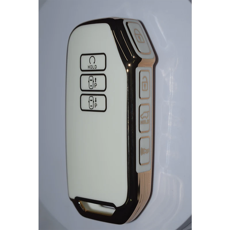 7 button white cover