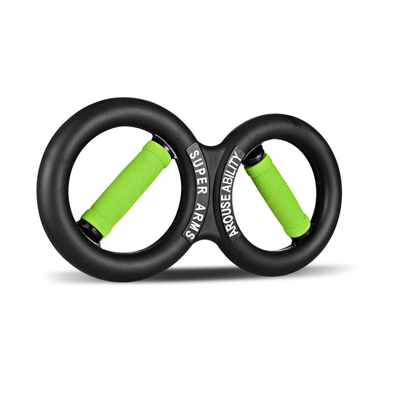 8 Shape Fitness Grip Strength Device Character Arm Power Wristt Muscle Strength Ring,Arouse Arms Fitness Training Equipment