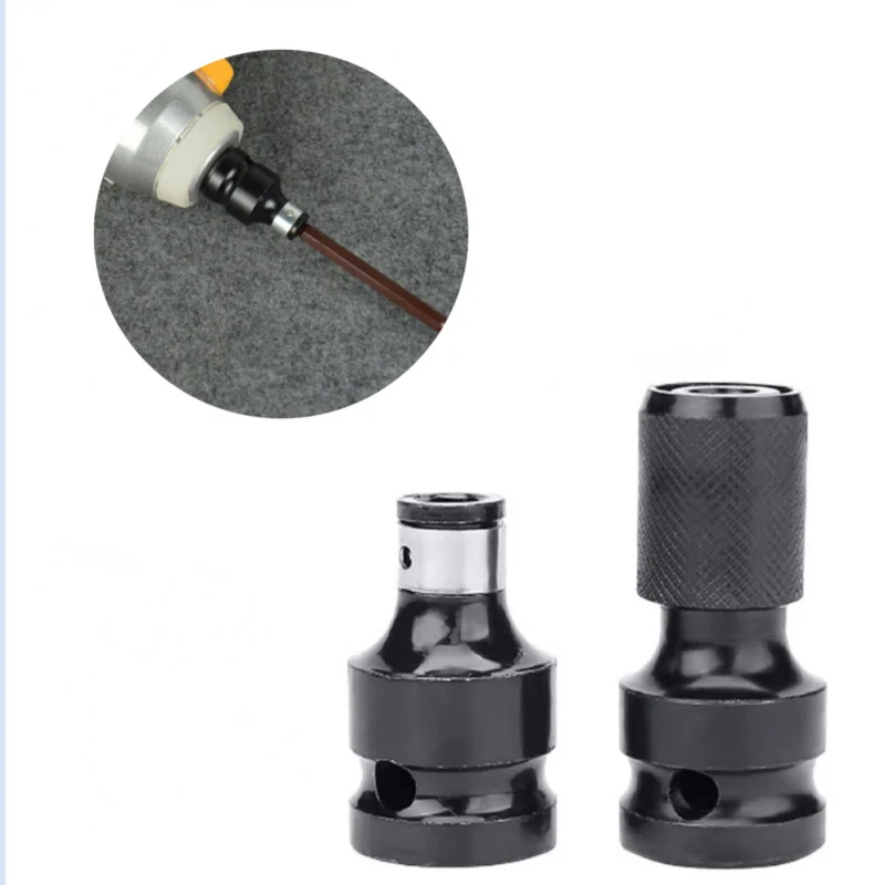 

Adapter Spanner Drive Converter Quick Release Tools 1/2 Inch Square To 1/4 Inch Hex Ratchet Socket Impact Wrench Socket Set