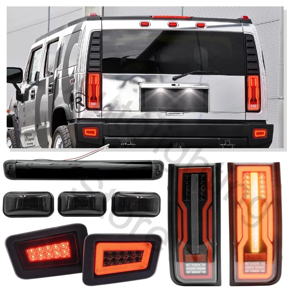 LED リアテールライトアップグレードキットハマー H2 2005-2009 ターン LED リアテールライトアップグレードキットハマー H2 2005-2009 ターン