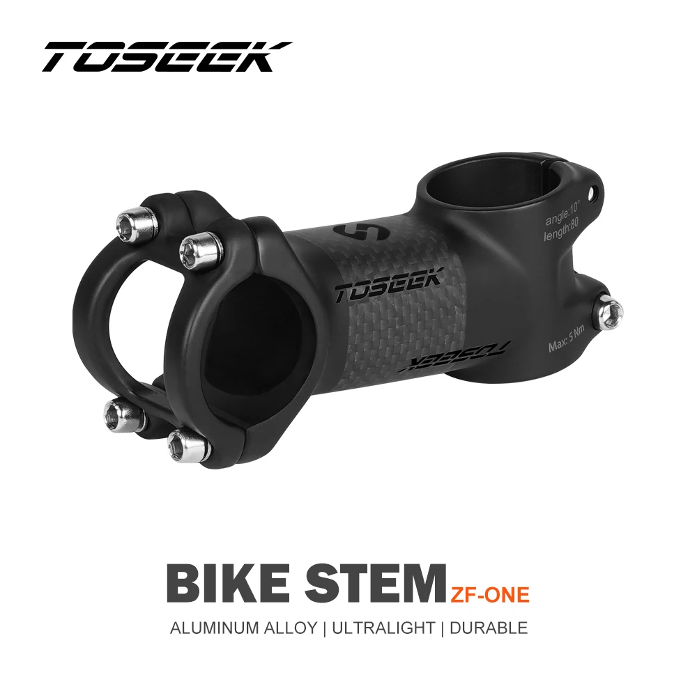 Carbon Bike Stem 10 or 17 Degrees Mountain Bike Handlebar Stems