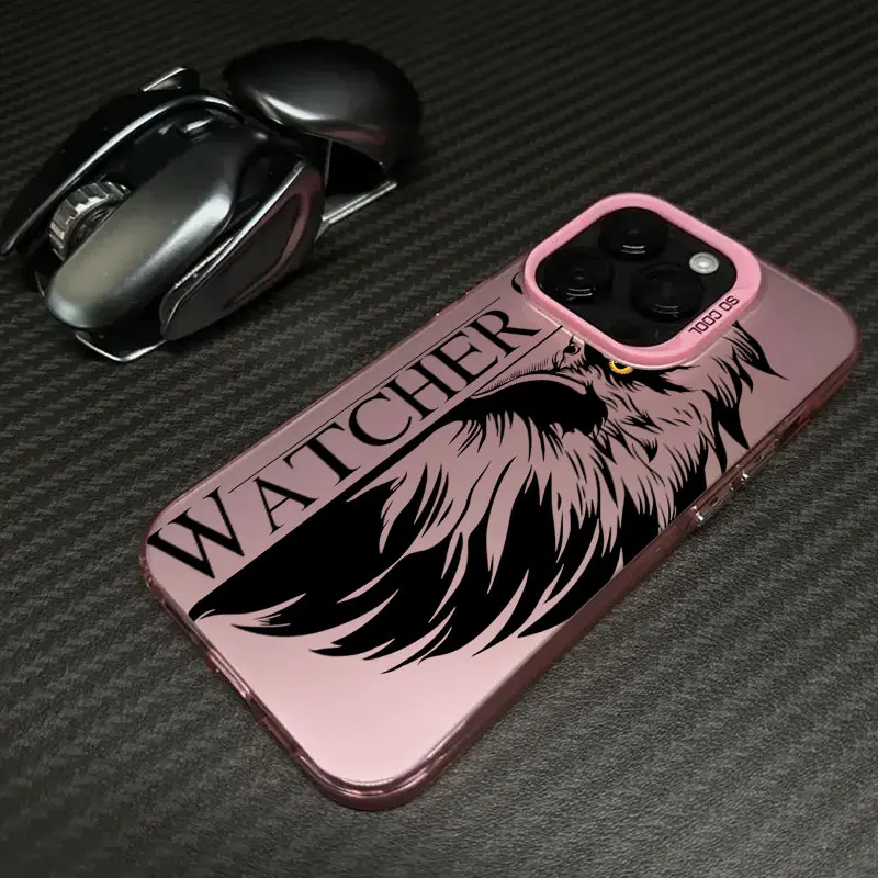 Majestic Wildlife Series Phone Case - Wolf, Eagle, and Tiger Design