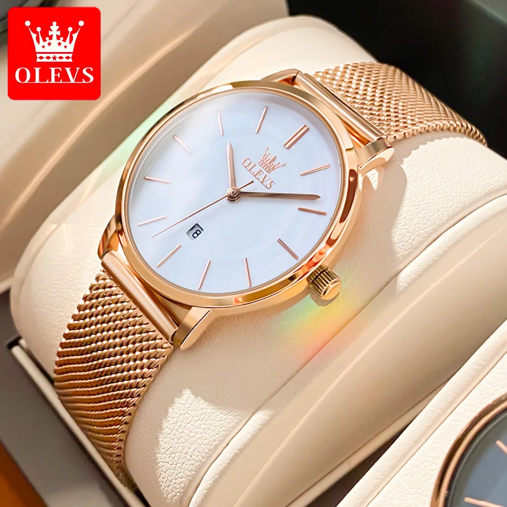 OLEVS Watch For Women Japan Quartz Movement Case