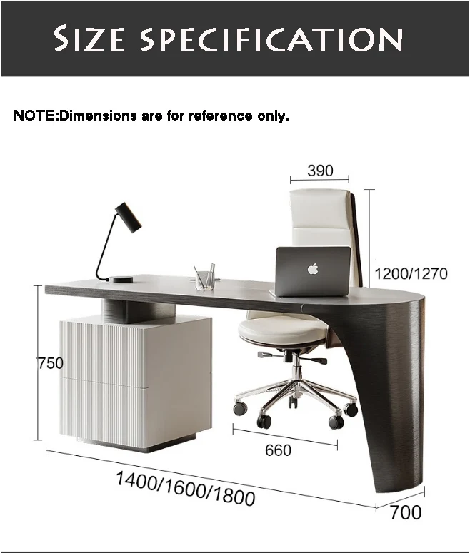 Description Picture 5 of itemItalian Light Luxury Desk Modern Simple Small Apartment Slate Computer Desks Multifunctional Home Innovative Design Table