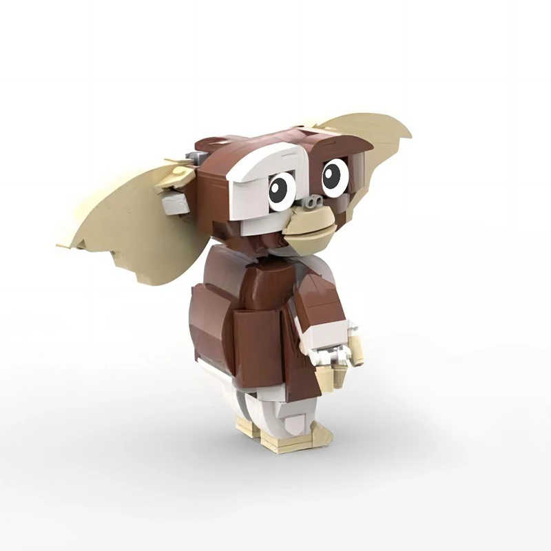 Moc Game Character Gremlinsed Gizmoes Action Figure Elves Building Blocks Comedy Horror Film Brickheadz Halloween Gift Kids Toy 2