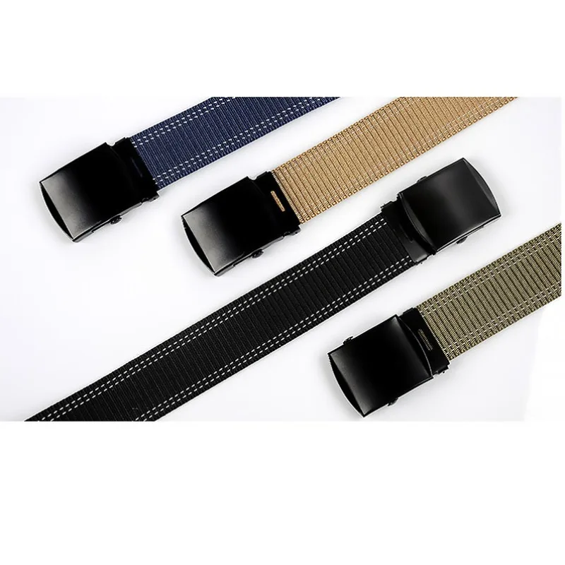 

Classic Military Fan Slide-label Buckle Belt Men's Multifunctional Buckle Tactical Nylon Waistband Outdoor