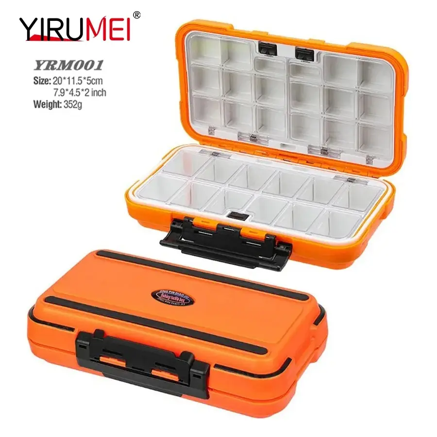 Waterproof Fishing Tackle Box Fishing Accessories Tool Storage Box Fish Hook Lure Fake Bait Boxes Carp For Fishing Goods Waterproof Fishing Tackle Box Fishing Accessories Tool Storage Box Fish Hook Lure Fake Bait Boxes Carp For Fishing Goods