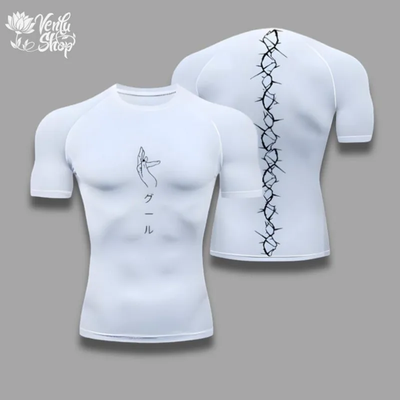 قميص ضغط | طوكيو غول، أنيمي، رياضة، ملابس رياضية،...