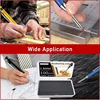 100pcs/Box Solid Carpenter Pencil Replaceable Lead With Eraser Woodworking Mechanical Pencil Lead Marking Architectural Painting 5