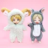 Ob11 Cute Animal Onesie Monster Doll Tiger, Panda, Wolf Clothes For Ob11,Obitsu 11,Molly, Gsc,1/12 Bjd Doll Accessories 2