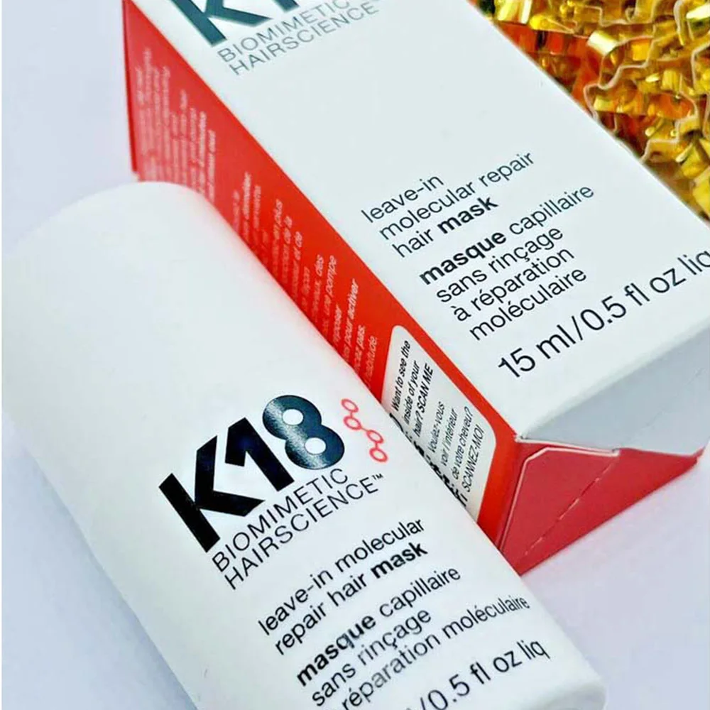 K18 Biomimetic Hairscience Leave-in Molecular Repair Hair Mask 50ml Speedy Repair Hair Damage No.1/No.2/No.3/No.4/No.5/No.6/No.7