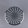 High Pressure Chrome Shower Head Sprayer Rainfall Wall-Mounted Bathroom Fixture Faucet Bathroom Accessories 3