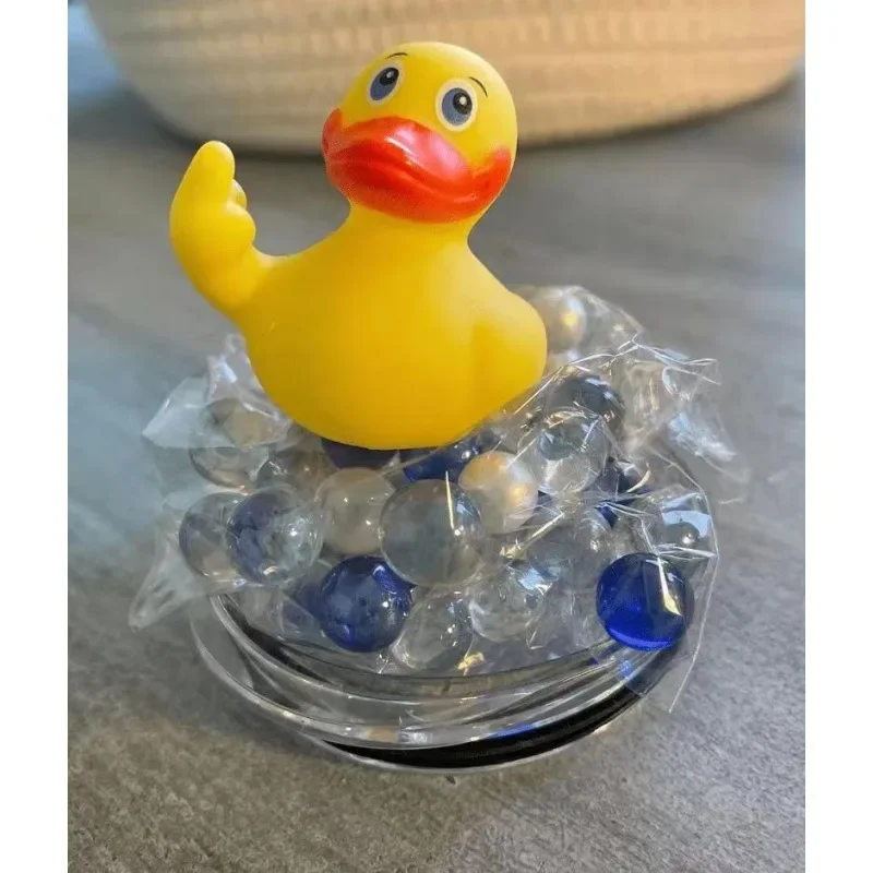 1pcs The Middle Finger Duck Kids Toys Toddler Toys Decoration Cute Duck Gift for Children miniature duck figurines