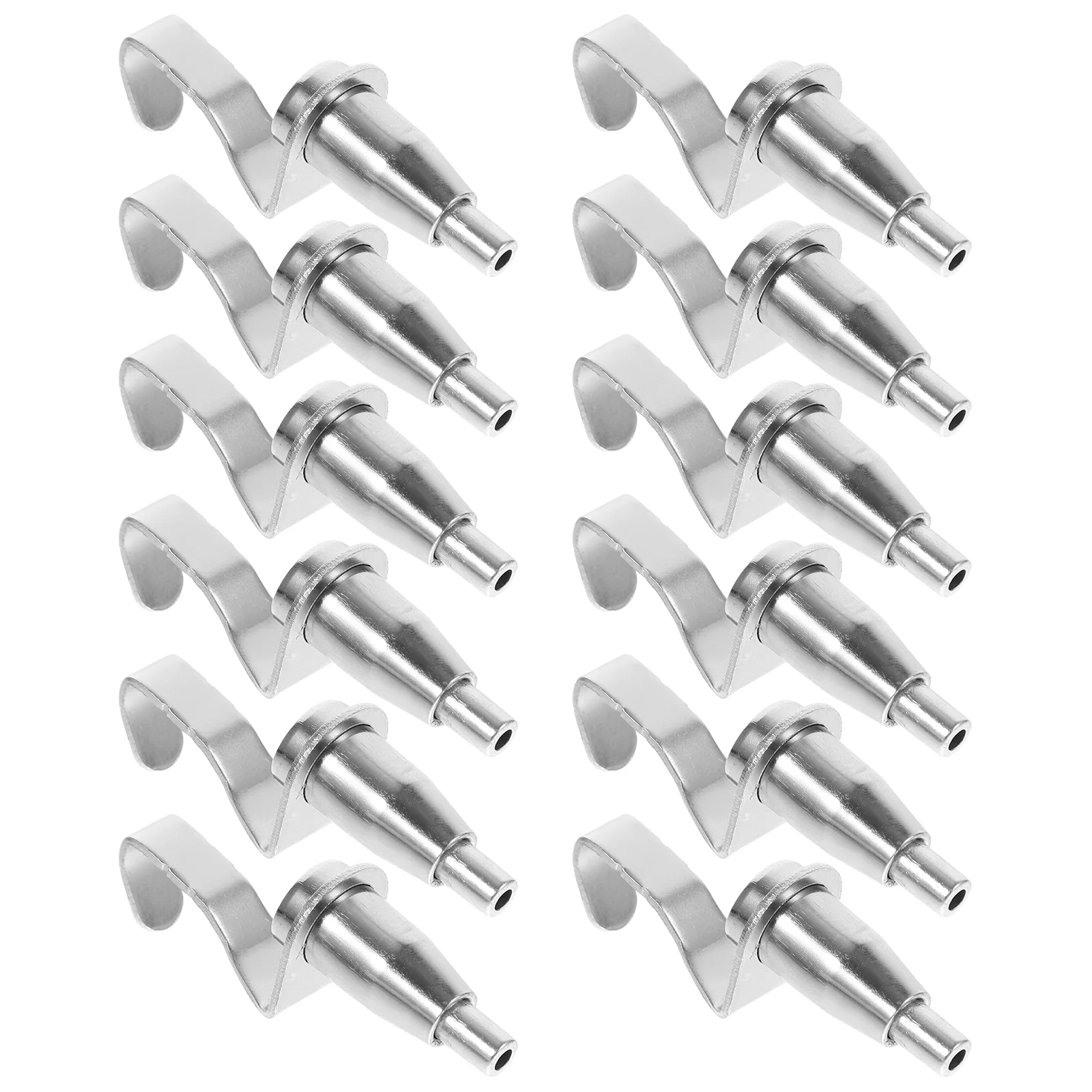 12 Pcs Picture Rail Hook Hooks Cable Wire for Rope Curtain Photo Travel Hangers Cables Hanging
