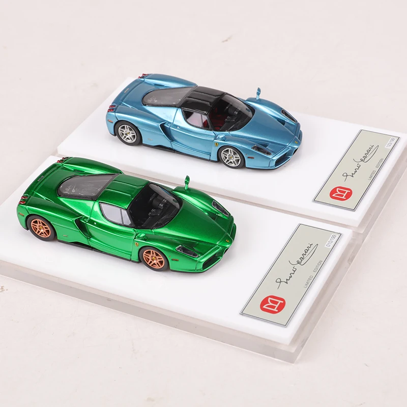 DMH 1:64樹脂模型自動車 DMH 1:64 Enzo High-End Resin Model Car Collection Limited