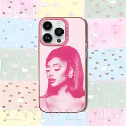 Ariana Grande Twilight Zone Matte Pink Shockproof Phone Case Cover - IPhoneXSMax (Z3)