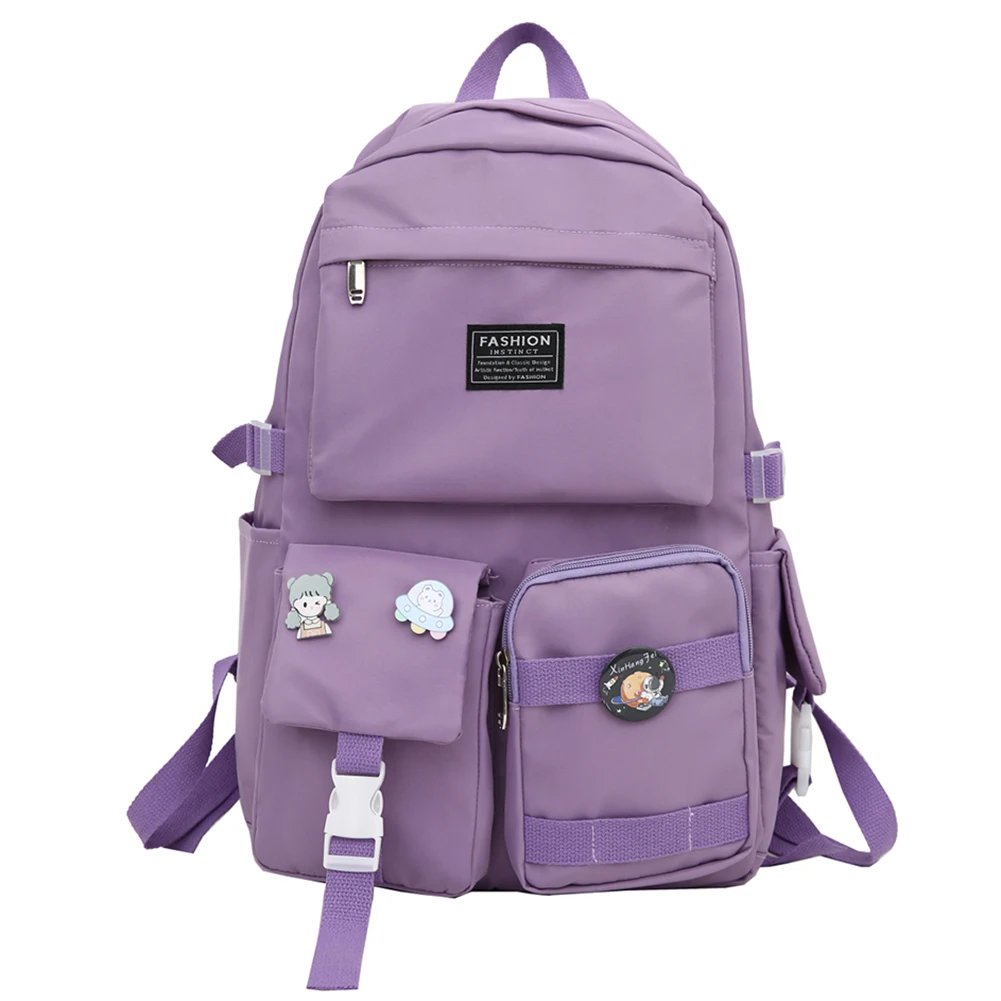 Mochila para mujer Mochila de nailon de gran capacidad para ordenador  portátil Chicas adolescentes N Likrtyny Para Estrenar