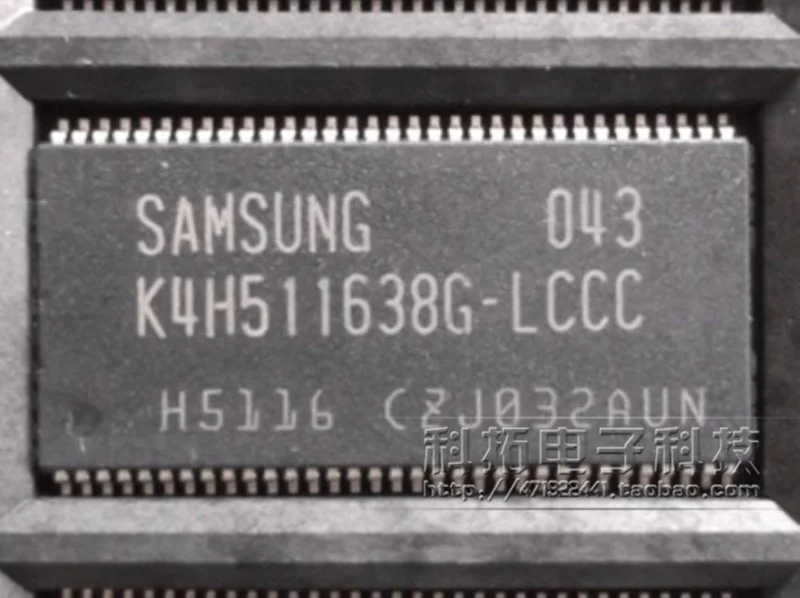 

15 шт. K4H511638G-LCCC высокое качество