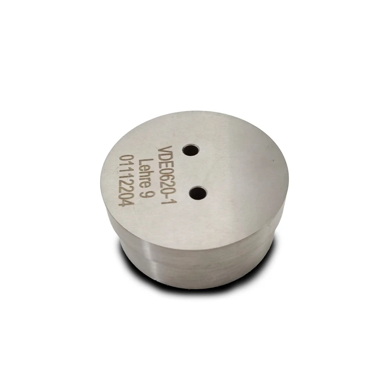 

Plug Socket Tester Interchangeability Test Plug Gauge DIN-VDE0620-1-Lehre 9
