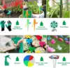 84 Pcs Garden Tools Set with Heavy Duty Aluminum Hand Tools, Pruning Shears, Gloves, Sprayer, Bag, Succulent Tools for Gardening