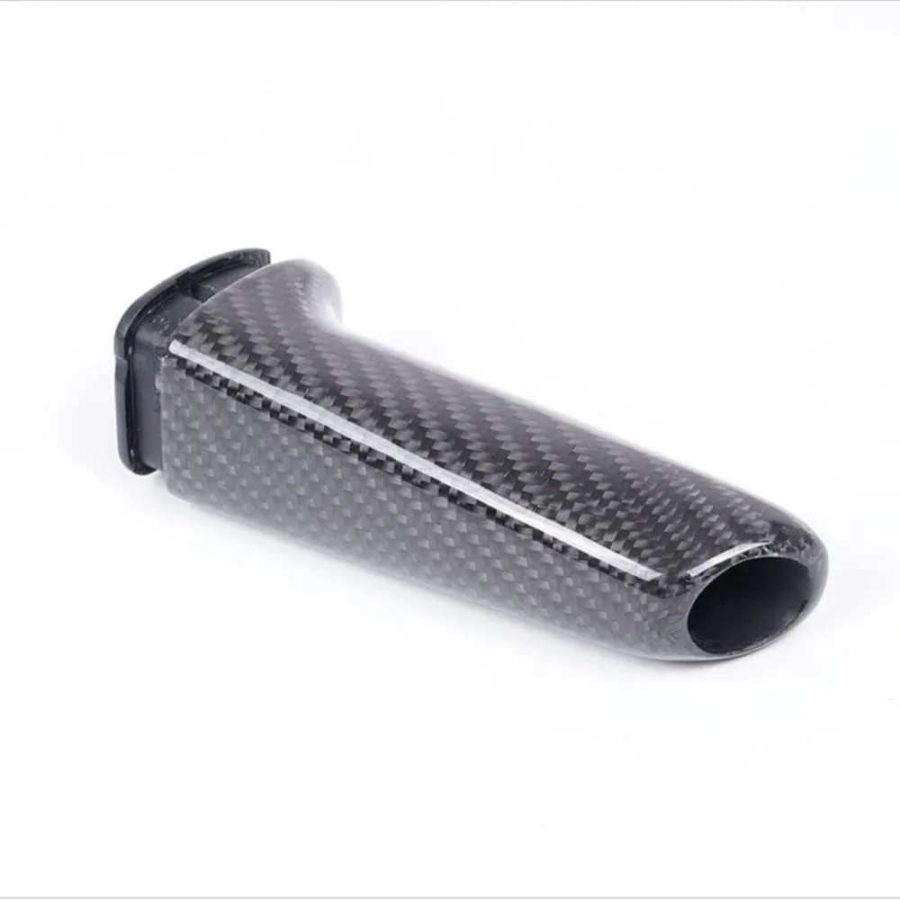 Carbon Fiber Pattern Car Front Handbrake Handle Grips Cover For BMW 1 2 3 4 5 6 7 Series E90 E92 E60 F30 E31 E35 F34 F10 F20 F80