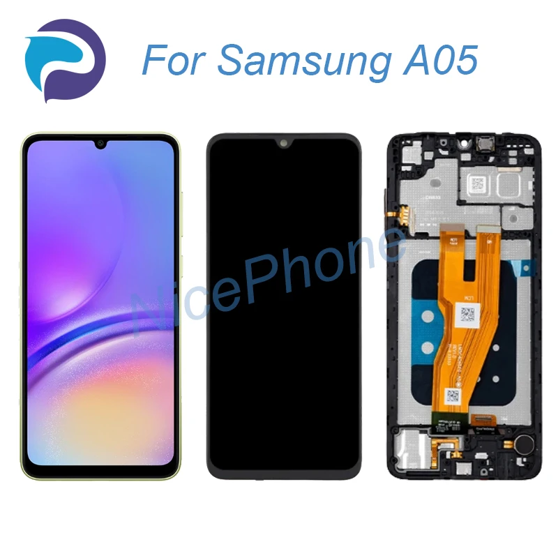 

ЖК-экран для Samsung A05 + сенсорный дигитайзер дисплей SM-A055F/M/DS A05 ЖК-экран дисплей