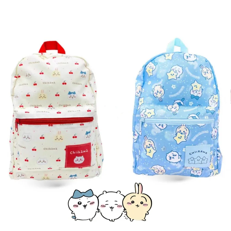 

Kawaii ちいかわ ハチワレ Waterproof Teenage Bookbag Nylon Rucksack Fashion Girl Backpack Women Shoulder Bag High School Schoolbag