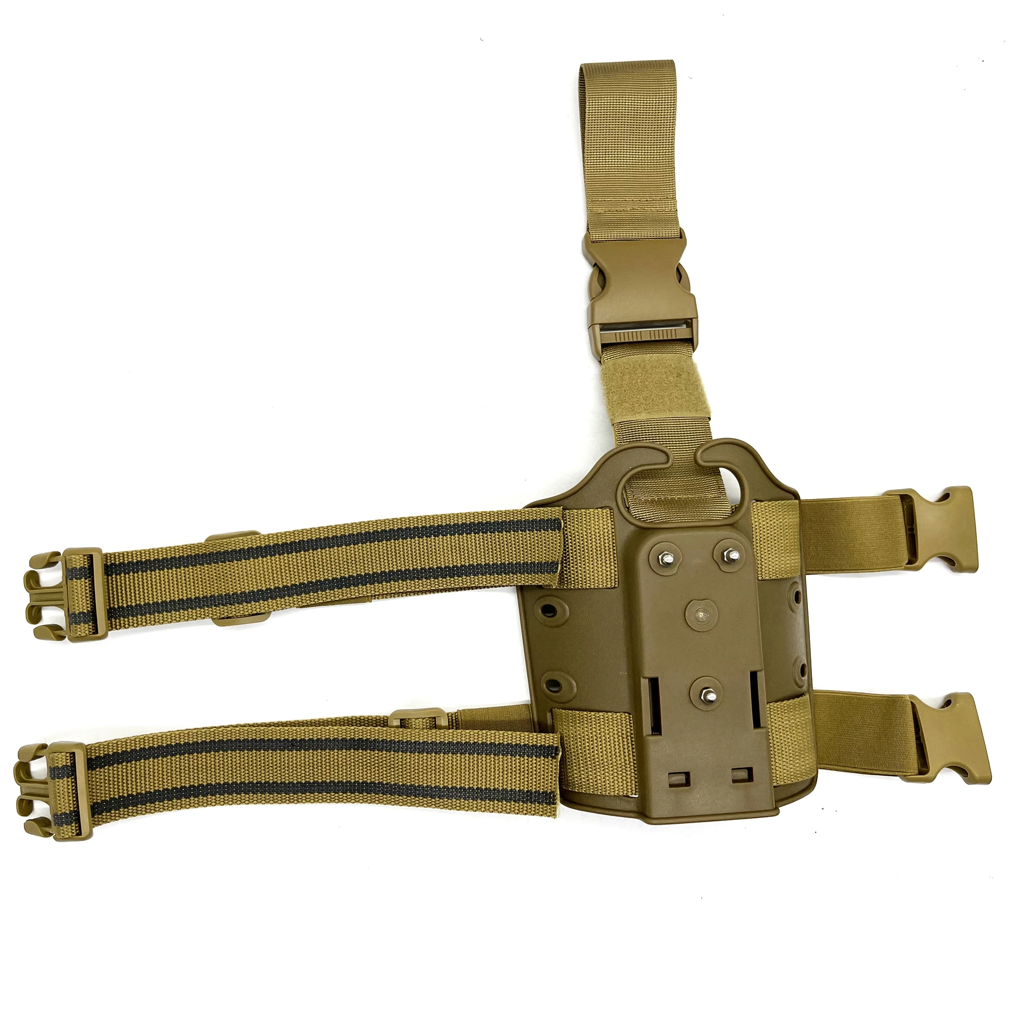 Tactical Leg Gun Holster Platform with Paddle Adapter for Hunting