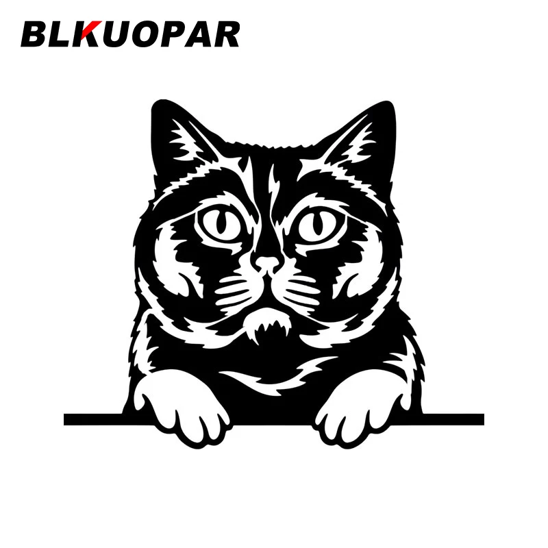 

BLKUOPAR A Lying Cat Car Stickers ATV Decal Personality Occlusion Scratch Refrigerator Motorcycle Decoration Car Accessories