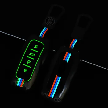 Custodia per chiave auto in Silicone in lega di zinco gradi protezione completa per Ford EQUATOR 2021 portachiavi accessori per portachiavi protezione per chiave - Custodia per chiave auto in Silicone in lega di zinco gradi protezione completa per Ford