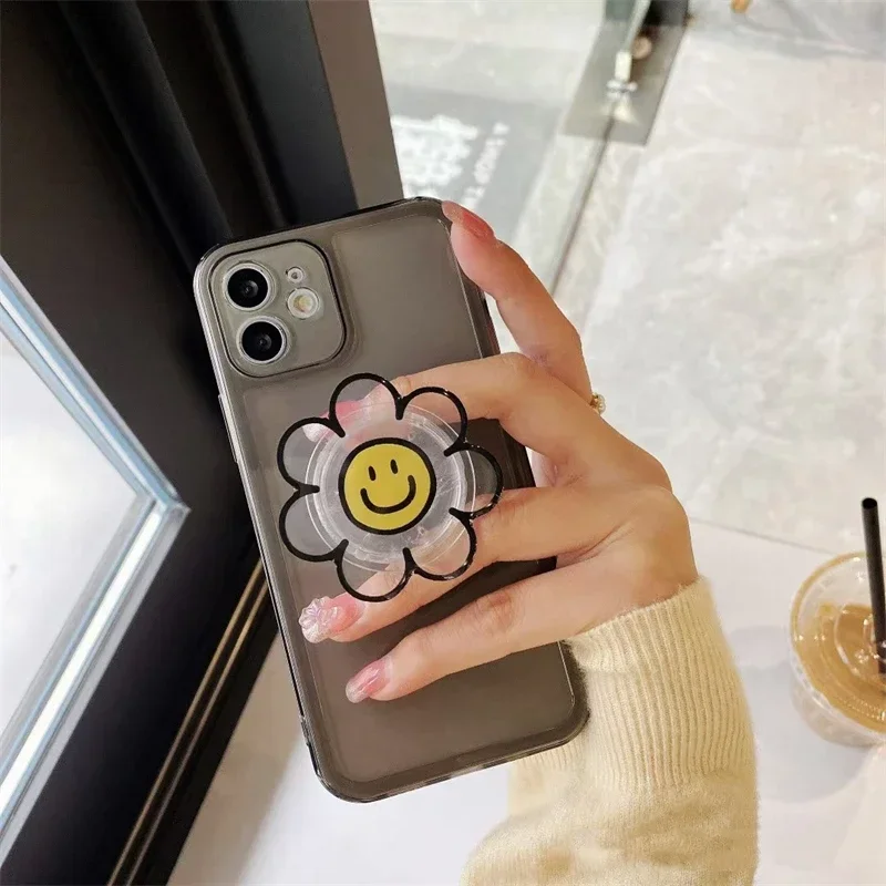 Charming Acrylic Flower Phone Stand