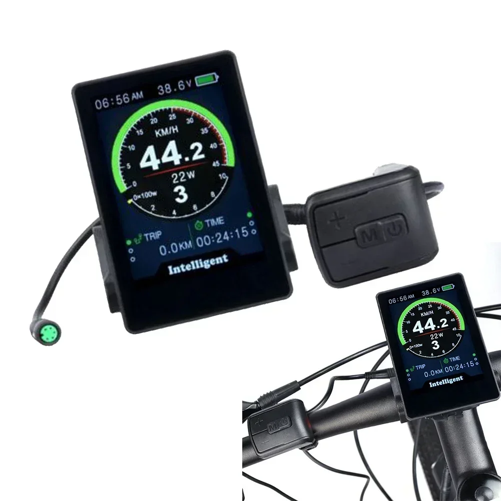 LCDディスプレイ付き電動自転車,Bafang,uart,e-bike用のスピード