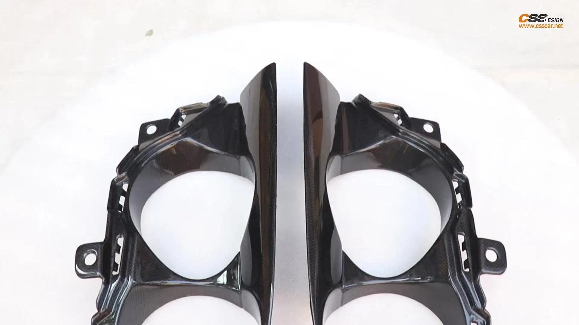 Dry Carbon Fiber Auto Parts Rear Lights Car Exterior Trim Cover For Superfast 812 Tail Light Covers