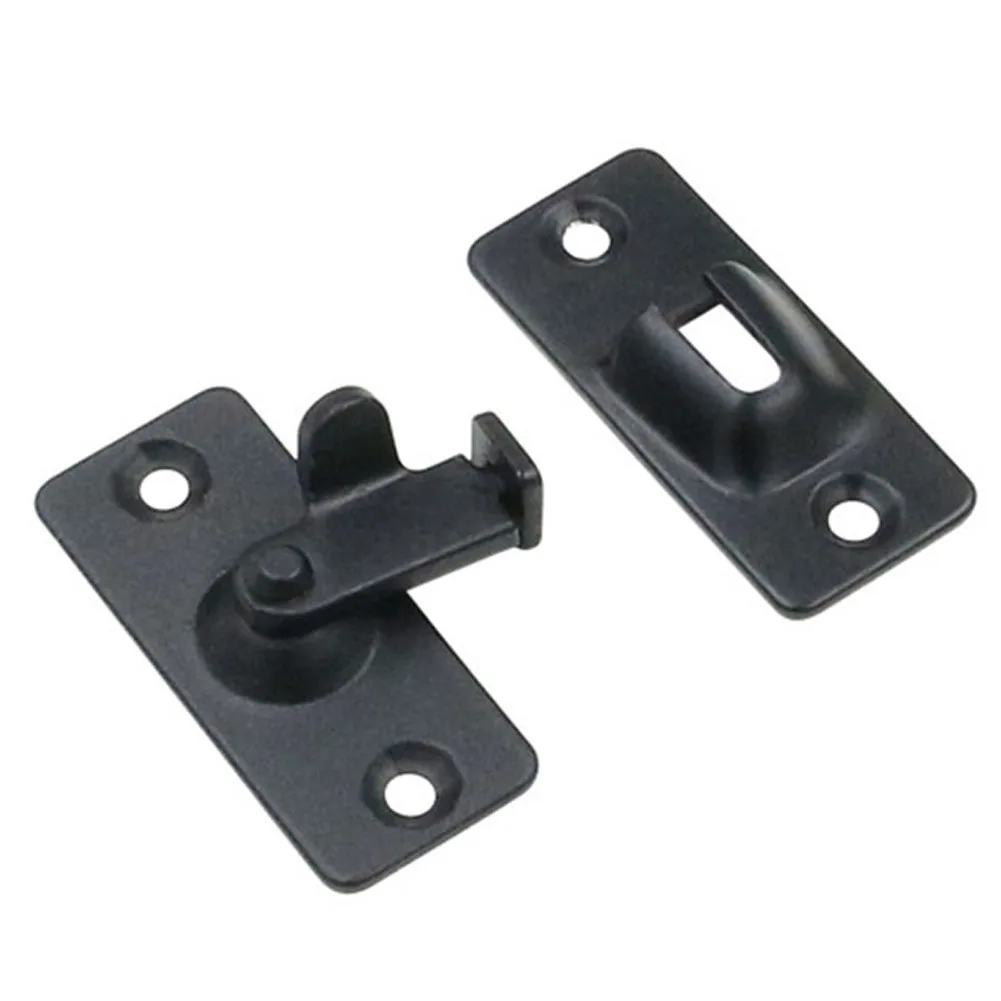 Description Picture 6 of item1pcs Door Lock 90 Degree Barn Latch Bolts Stainless Steel Hook Latches Window Cabinets Rights Angle Sliding Gates Hardware