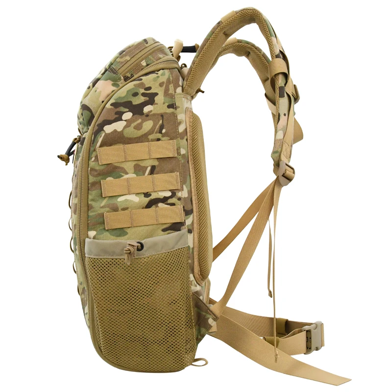 Tactical outdoor medical backpack, large capacity camping and mountaineering backpack, outdoor emergency medical kit 5