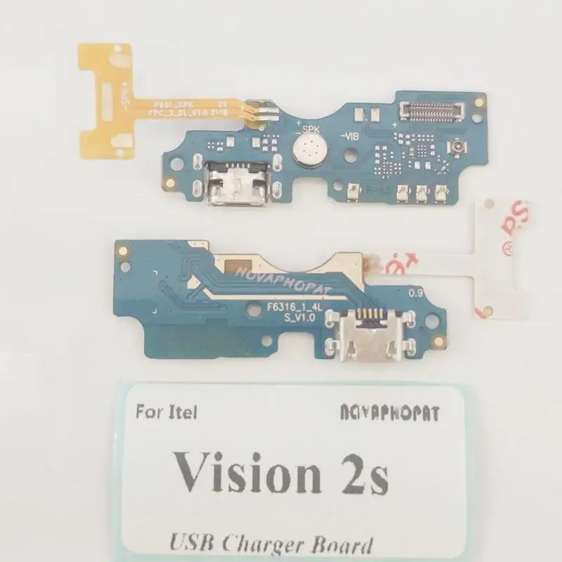 

For itel Vision 2s USB Dock Charger Port Plug Jack Microphone MIC Flex Cable Charging Board