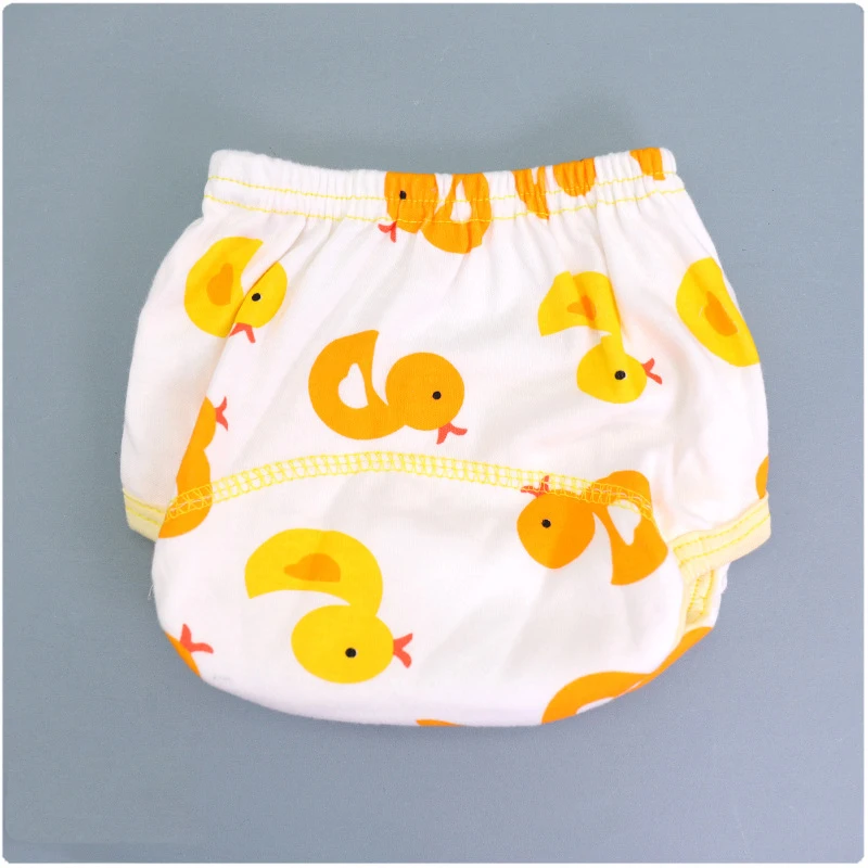 Baby Bare Cotton Cloth Diaper Unisex Reusable Infants Child Training Panties  Washable Underwear Nappies S M L