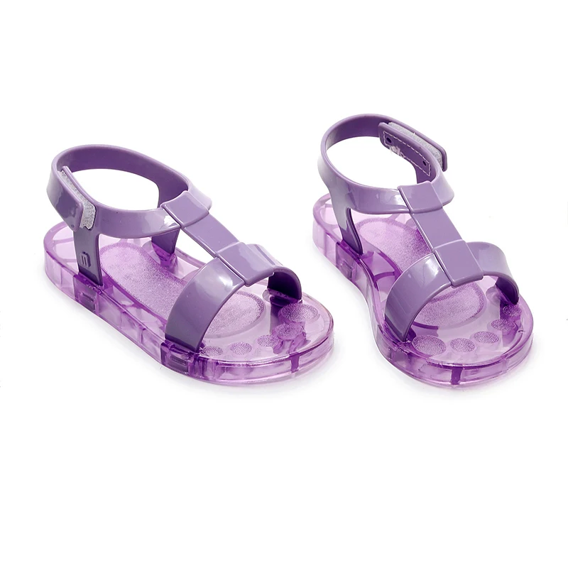 Fashion 2024 Kids Crystal Sandals Summer Baby Item Boys Girls Casual Flat Shoes Anti-slip Beach Jelly Shoes Children's Sandal 3