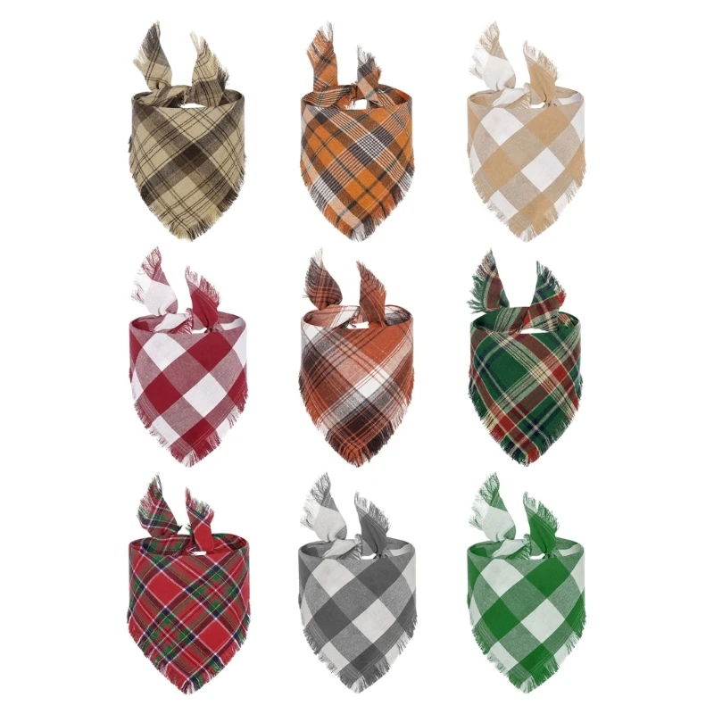 

Thanksgiving Dog Bandanas Cat Party Wear Decorative Neck Collar Pet Dress Up Bib