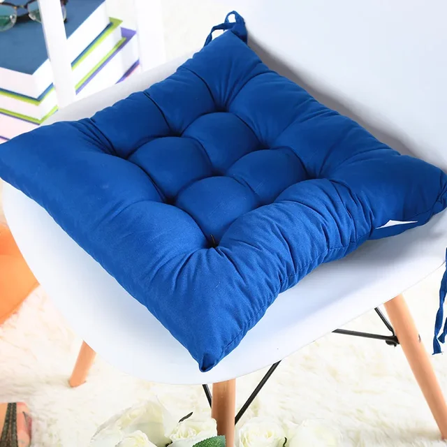 Coussinets de siège épais colorés, coussin de chaise de jardin, nouveau Textile de maison, cravate sur bureau, jardin, salle à manger, cuisine 1