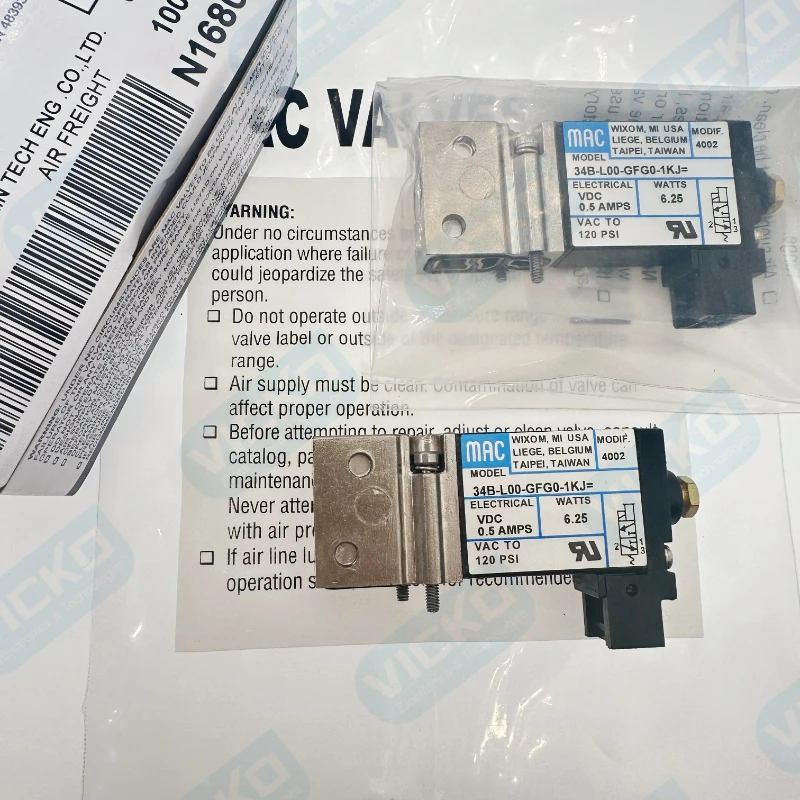 

1pcs/lot 34B-LOO-GFG0-1KJ 34B-L00-GFG0-1KJ High frequency solenoid valve (switch)