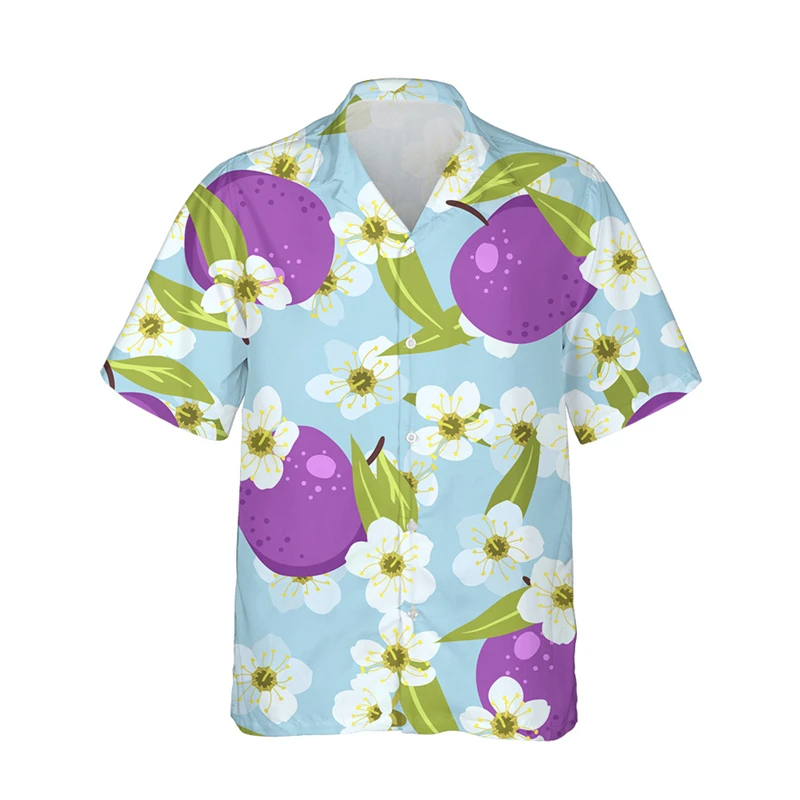 thumbnail image 1 of Camisa de verano nueva para mujer, camisa con estampado 3D de limón y naranja, camisa de mujer de estilo casual de frutas, camisa de mujer de tendencia de moda, top corto para mujer, 1 of 5